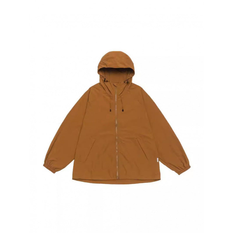Unisex Weitgeschnittene Kapuzenjacke im Parka‑Style mit verlängertem Rückenteil und Tunnelzug Shop Nory