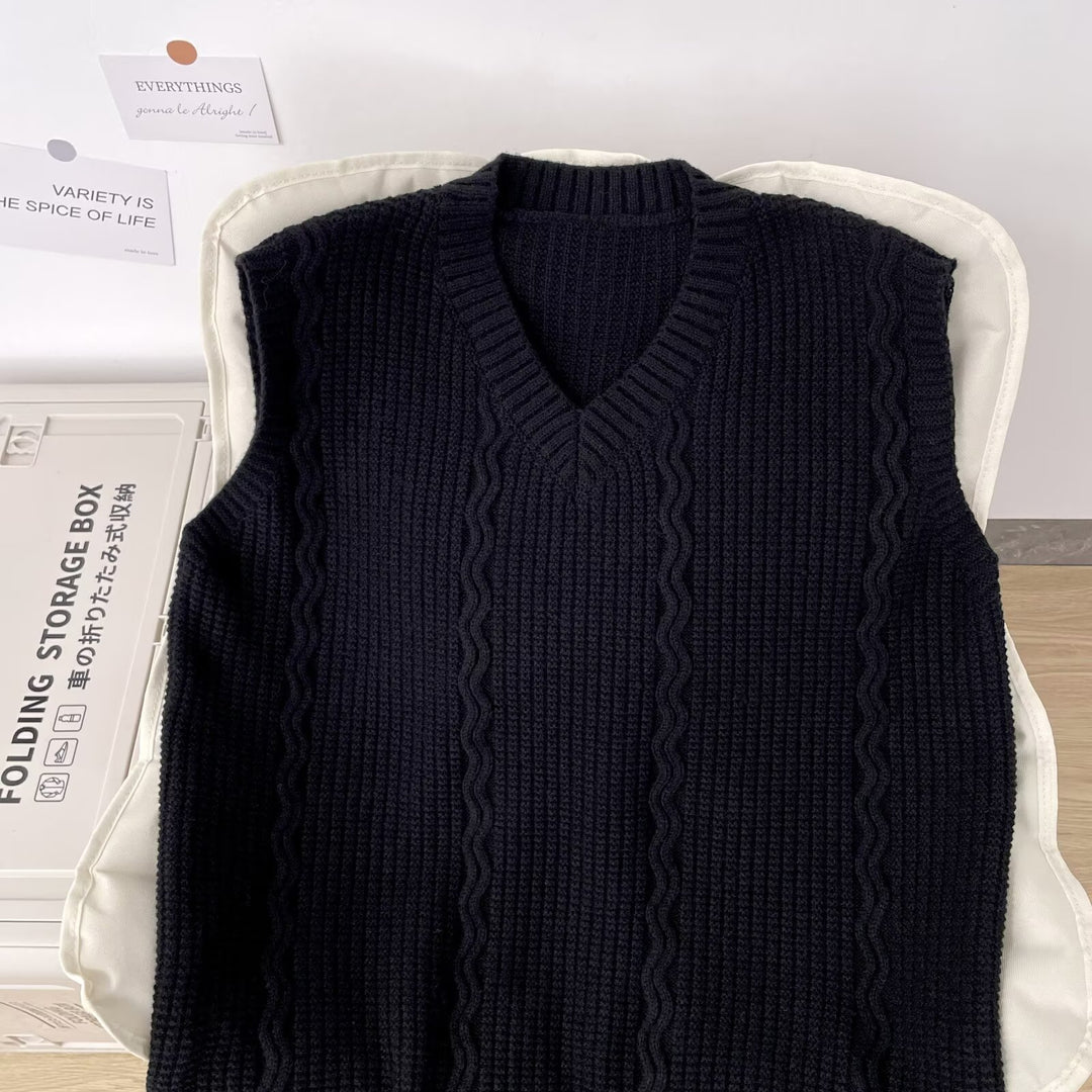 Damen Strickpullover ohne Ärmel Shop Nory