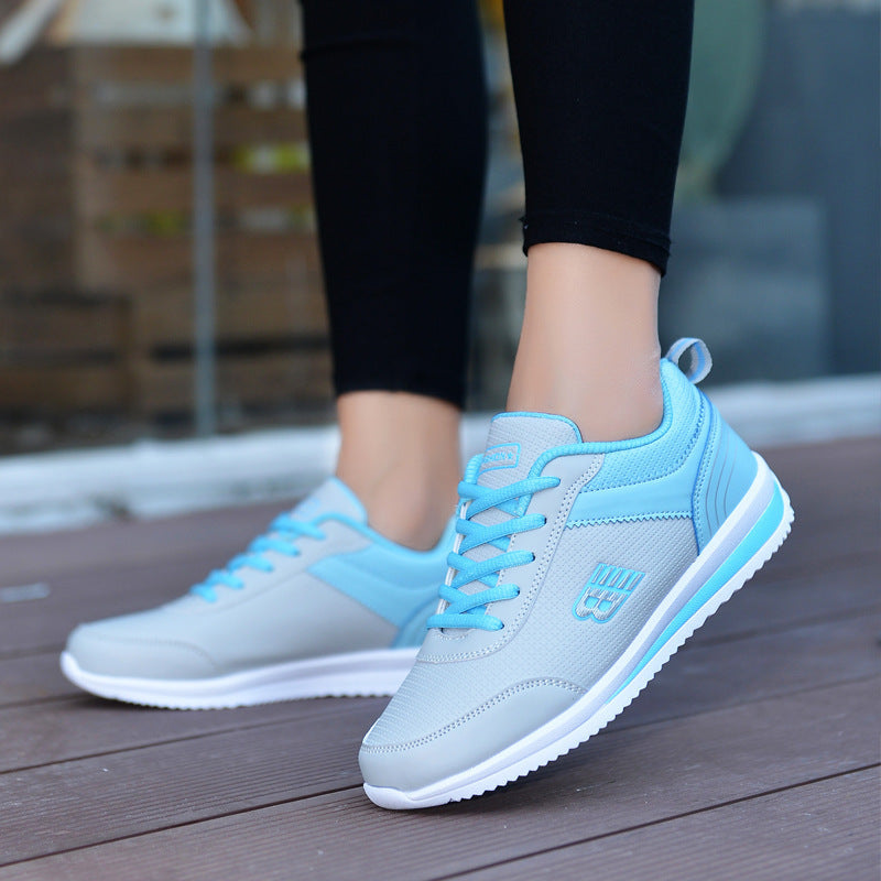 Damen Leichter Freizeit- und Walkingsneaker mit atmungsaktivem Obermaterial und ergonomischer Komfortsohle Shopy Nory