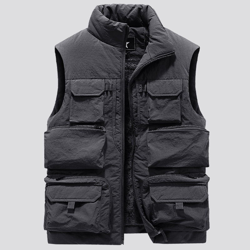 Herren Taktische Multifunktionsweste mit Thermo‑Isolierung und Mehrfach‑Taschen Shop Nory