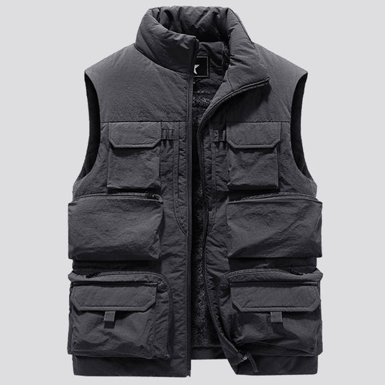 Herren Taktische Multifunktionsweste mit Thermo‑Isolierung und Mehrfach‑Taschen Shop Nory