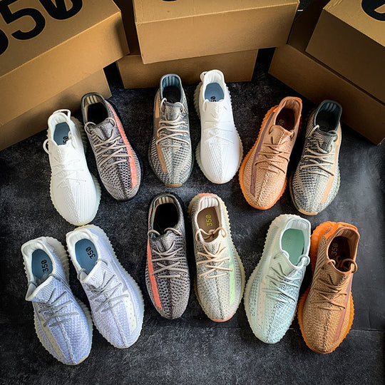 Damen Hochleistungs-Laufschuhe mit atmungsaktiver Strickoberfläche und rutschfester Sohle Shopnory