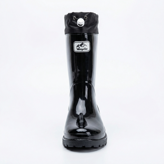 Damen Hochwertige und Stylische Gummistiefel mit Verstellbarem Schnürsystem ShopNory