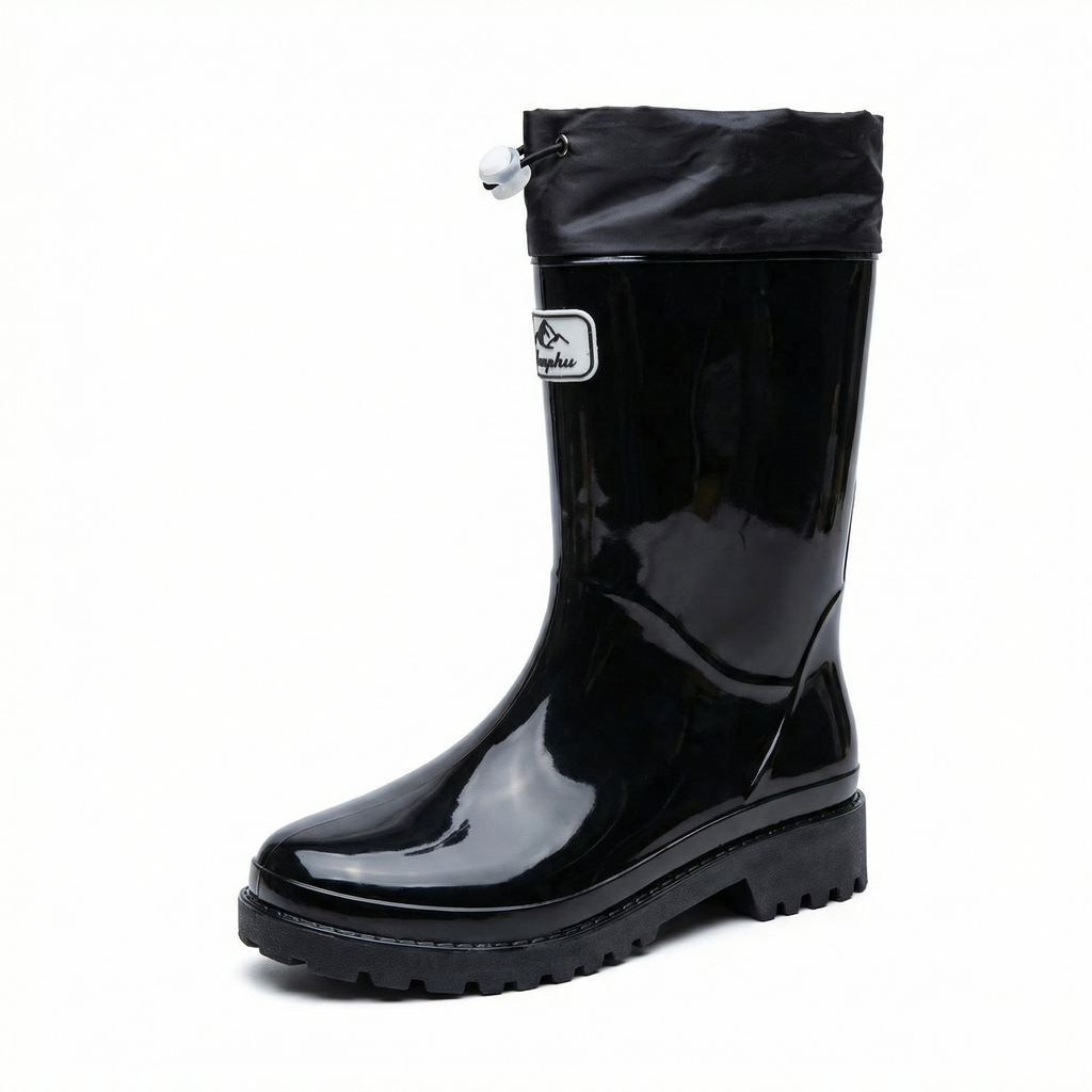 Damen Hochwertige und Stylische Gummistiefel mit Verstellbarem Schnürsystem ShopNory