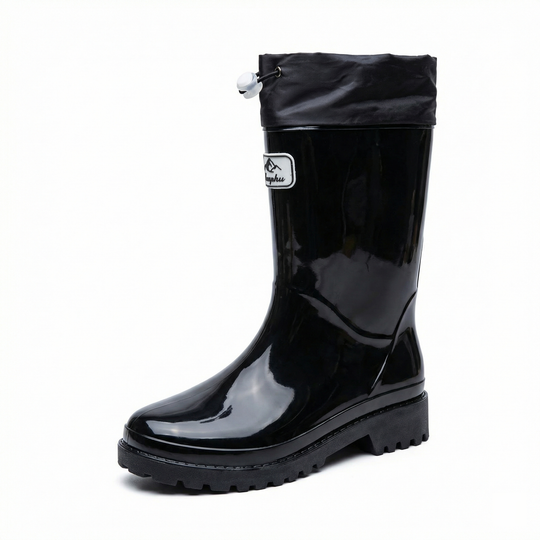 Damen Hochwertige und Stylische Gummistiefel mit Verstellbarem Schnürsystem ShopNory