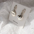 Damen Ohrringe mit verspieltem Smiley- und Herzdesign Shop Nory