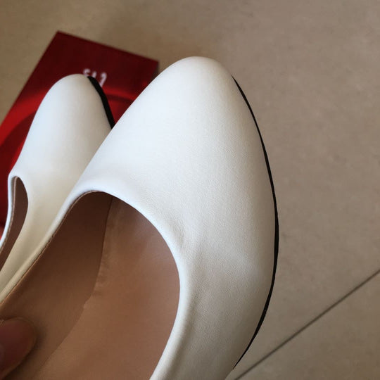 Damen klassische Pumps mit elegantem Absatz und modischem Design