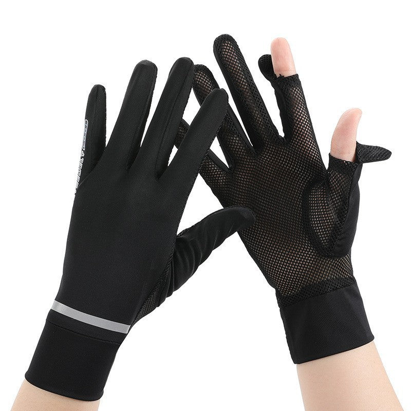 Sonnenschirm Eis Seide Handschuhe