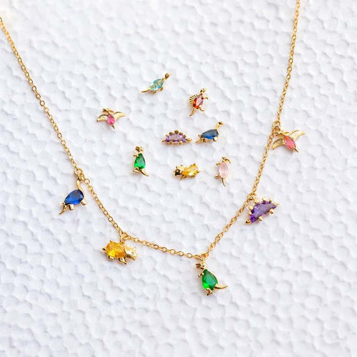 Bunte Anhänger-Halskette | Shop Nory