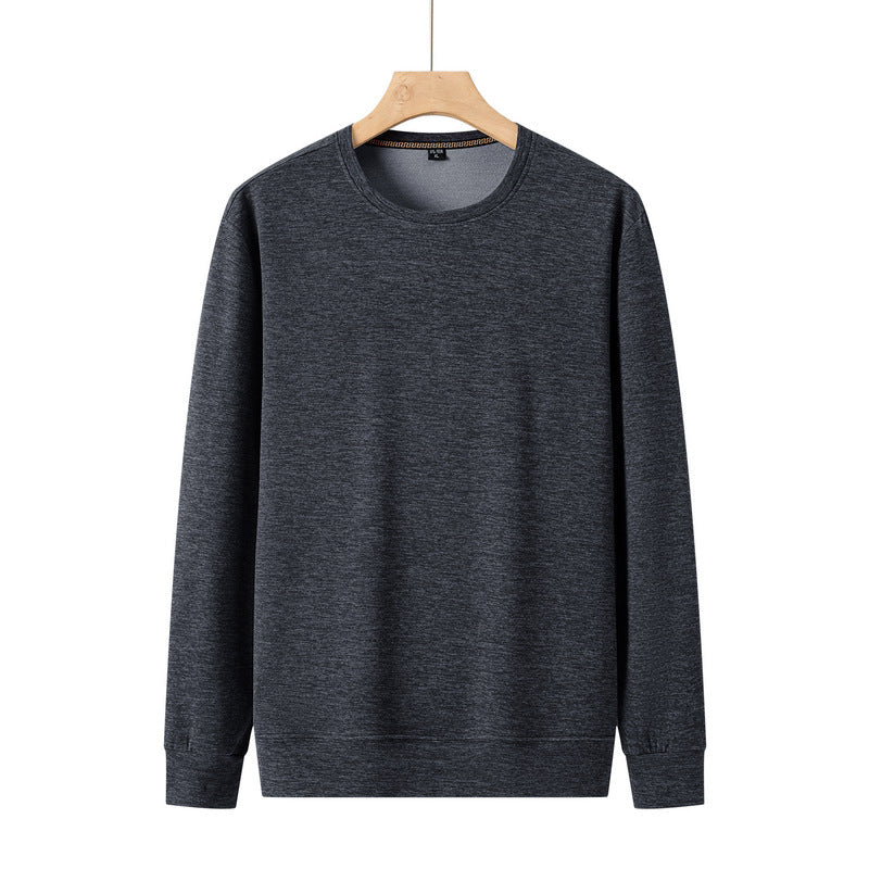Herren Feines Rundhals-Sweatshirt aus Baumwollmix mit Regular-Fit und Rippbündchen Shop Nory