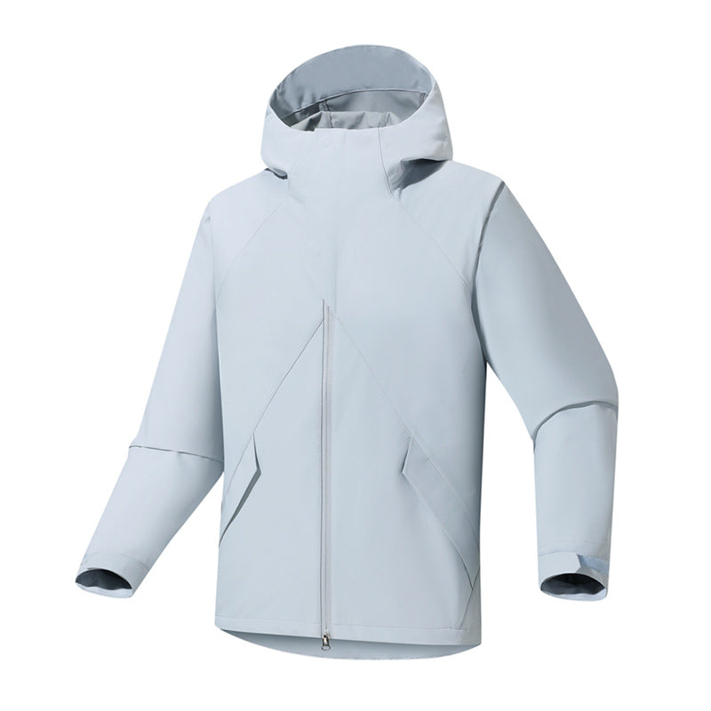 Herren Urbaner Softshell-Trekkingparka mit nahtversiegelter Wetterschutzmembran und anatomischer Kapuze Shop Nory