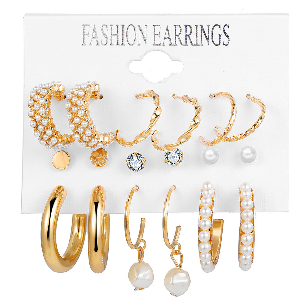 Damen Ohrringe Set mit vielfältigen Designs und modernen Akzenten Shop Nory