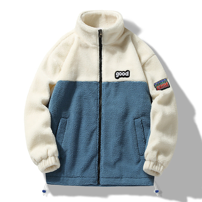 Herren Gemütliche Fleecejacke mit Kapuze Shop Nory