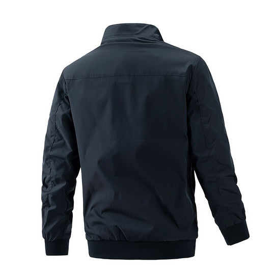 Herren Freizeit-Bomberjacke mit hohem Kragen Shop Nory