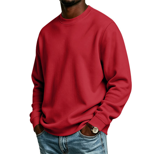 Herren Oversize-Sweatshirt mit Rundhalsausschnitt, weicher French-Terry und Rippbündchen Shop Nory