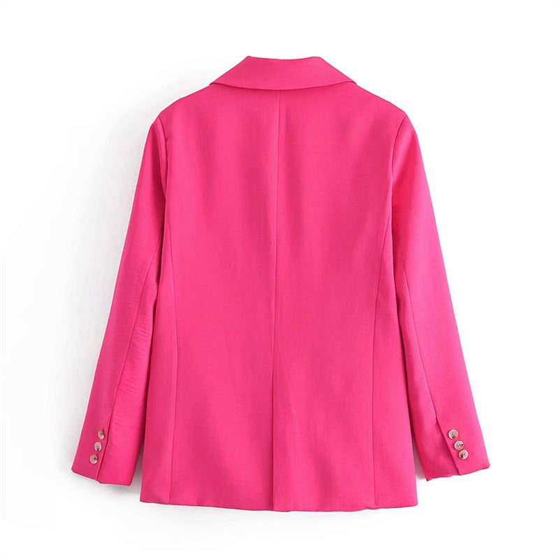 Damen Zweiteiliges Anzug-Set mit Oversized-Blazer und hochtaillierter Weitbein-Hose Shop Nory