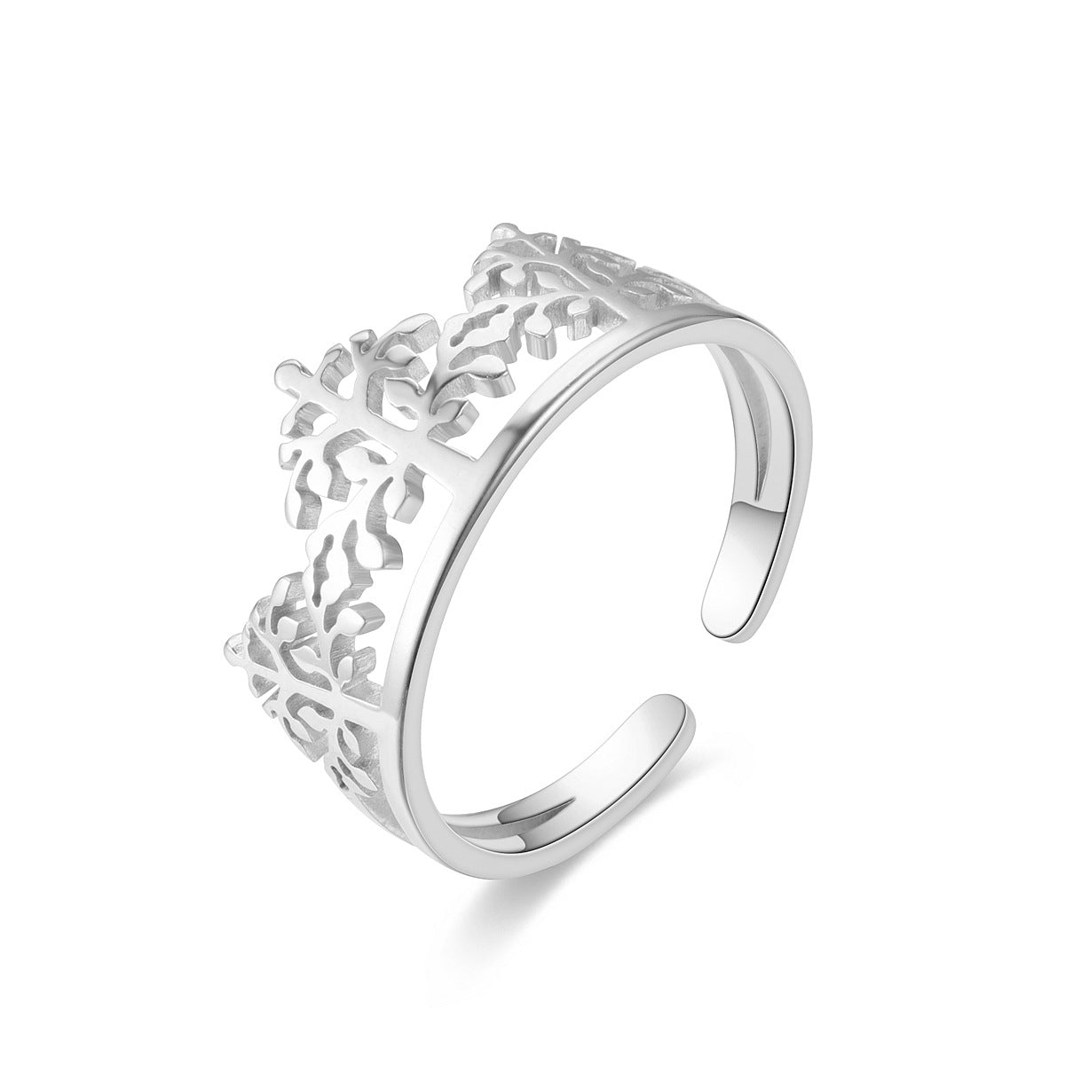 Damen Armreif mit kunstvollem Schmetterlingsdesign aus hochwertigem Edelstahl Shop Nory
