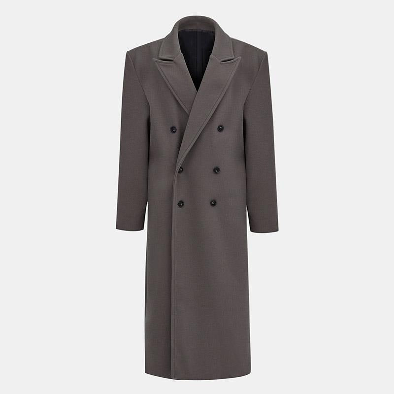 Herren Lange Elegante Doppelreiher