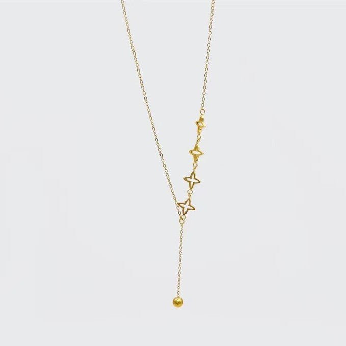 Damen Star Motif Geschichtete Halskette Shop Nory
