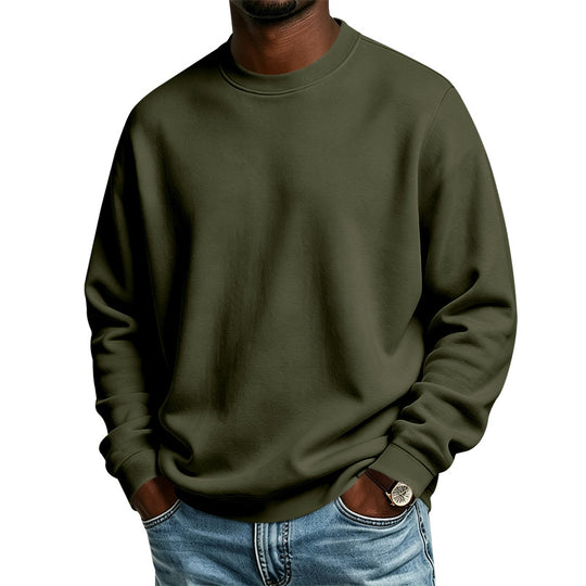 Herren Oversize-Sweatshirt mit Rundhalsausschnitt, weicher French-Terry und Rippbündchen Shop Nory
