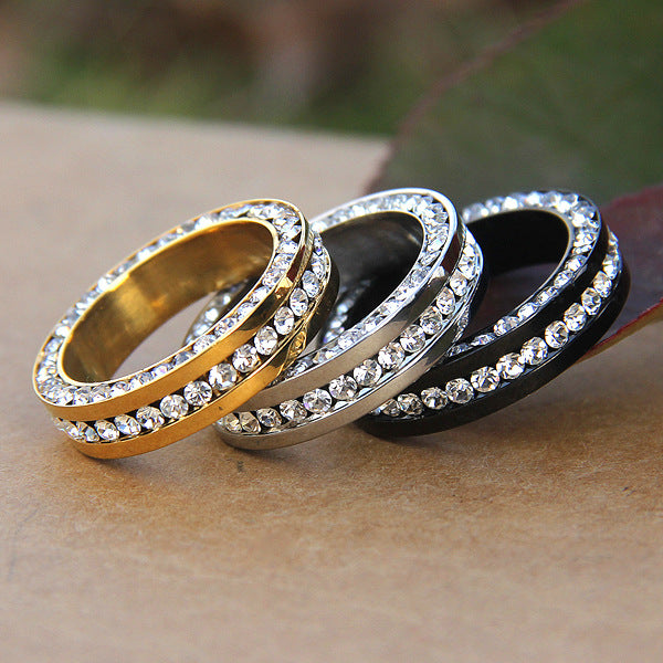 Damen Ring mit funkelndem Zirkonia-Akzent und hochwertigem Goldfinish Shop Nory