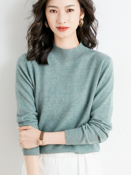Damen Kurzrollkragen Feinstrickpullover mit leichtem Mohair-Effekt Shop Nory
