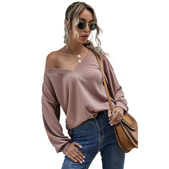 Damen Lässiges Oversized Langarmoberteil Shop Nory