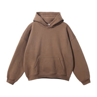 Sweatshirt – Camel, Dropped-Shoulder