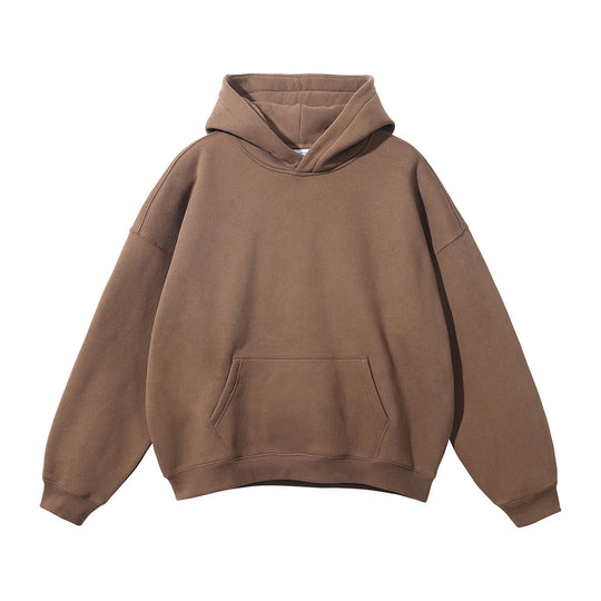 Unisex nan oversized Kapuzenpullover mit Kängurutasche und gerippten Bündchen Shop Nory