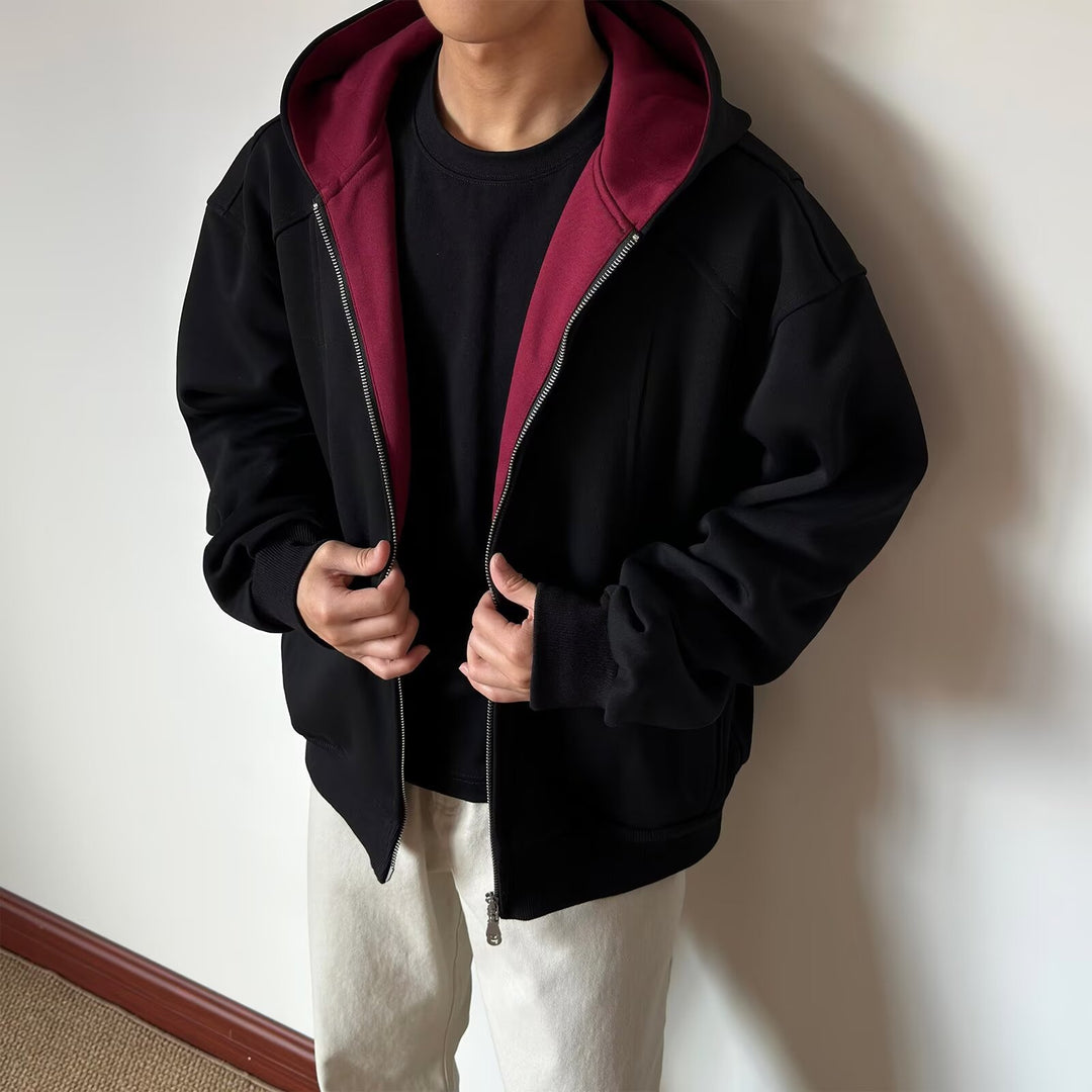 Herren Sportliche Fleecejacke Shop Nory