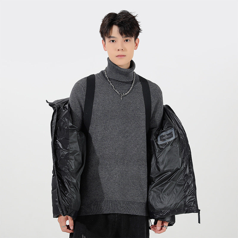 Unisex Wattierte Kapuzenjacke mit Thermo-Isolierung und verstellbarem Saum Shop Nory