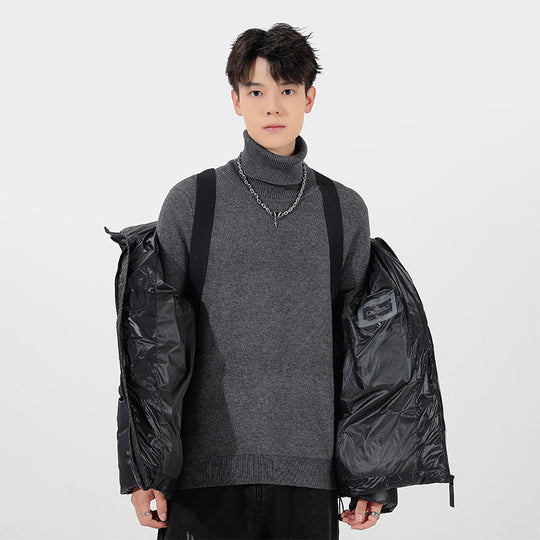 Unisex Wattierte Kapuzenjacke mit Thermo-Isolierung und verstellbarem Saum Shop Nory