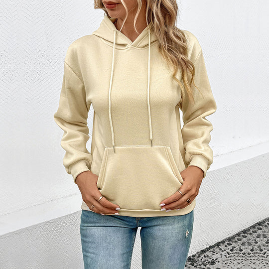 Damen Kapuzenpullover mit Kängurutasche und entspannter Oversize-Passform Shop Nory