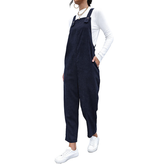 Damen Lässiger Overall mit hohen Kragen Shop Nory