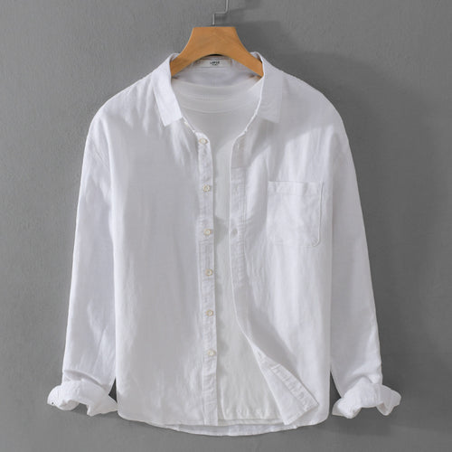 Herren Overshirt aus Baumwollmix mit Brusttasche und lockerem Schnitt Shop Nory