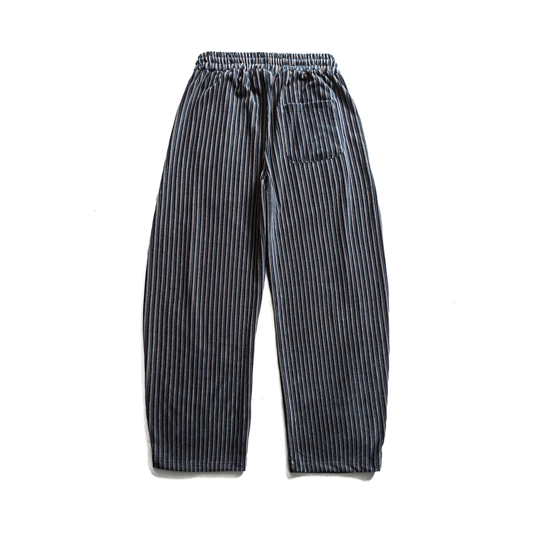 Damen Weite Plissee-Hose mit elastischem Bund und Tunnelzug Shop Nory