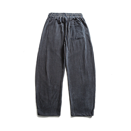 Damen Weite Plissee-Hose mit elastischem Bund und Tunnelzug Shop Nory