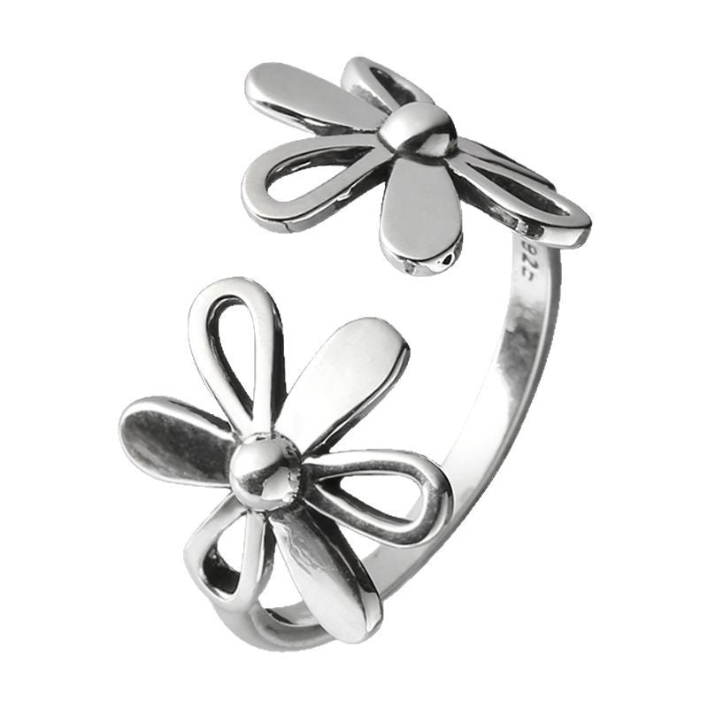 Damen Blütenring mit filigranem Design Shop Nory