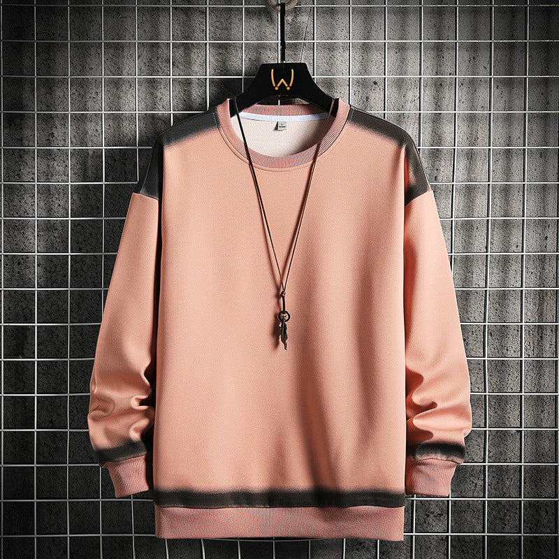 Herren Oversized Sweatshirt mit dezentem Farbverlaufbesatz und Rundhalsausschnitt Shop Nory