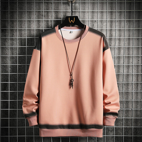 Herren Oversized Sweatshirt mit dezentem Farbverlaufbesatz und Rundhalsausschnitt Shop Nory