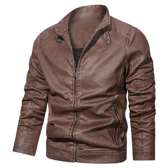 Herren Jeansoptik Zip‑Blouson im Bomberstil mit ergonomischen Nähten und Stehkragen Shop Nory