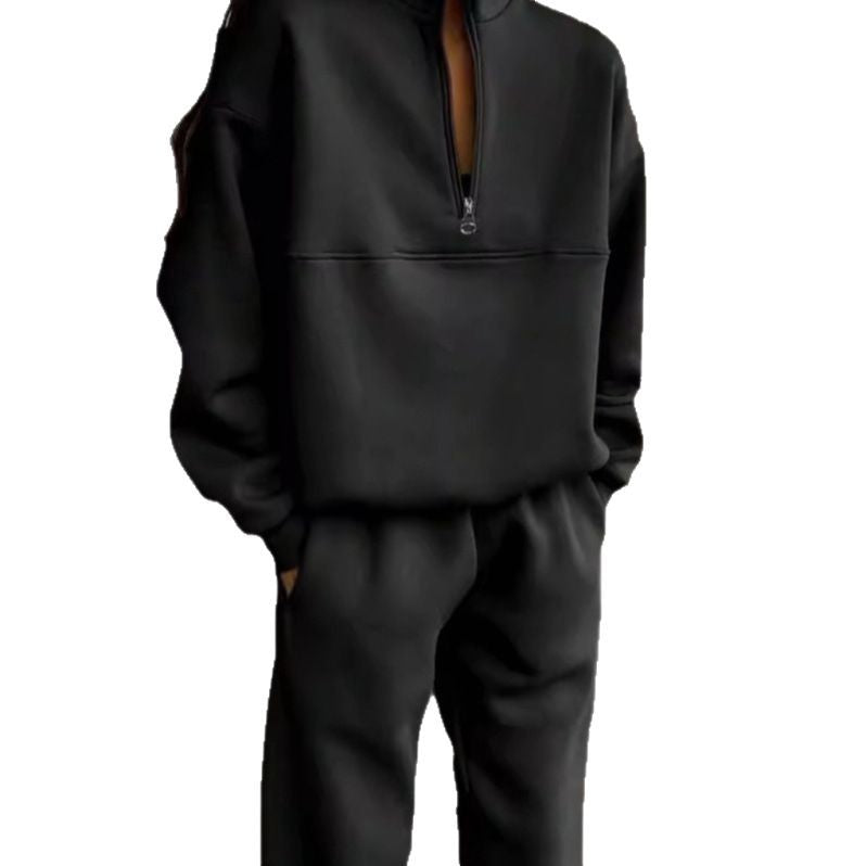 Damen nan weiches Lounge-Set mit weitem Sweatpullover und taillenhoher Jogginghose Shop Nory