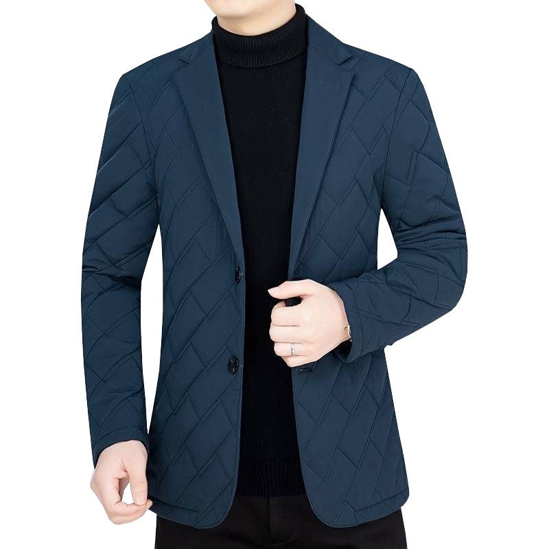 Herren gesteppter Business-Blazer mit leichter Thermo-Isolierung Shop Nory