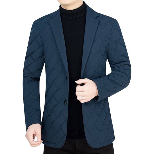 Herren gesteppter Business-Blazer mit leichter Thermo-Isolierung Shop Nory