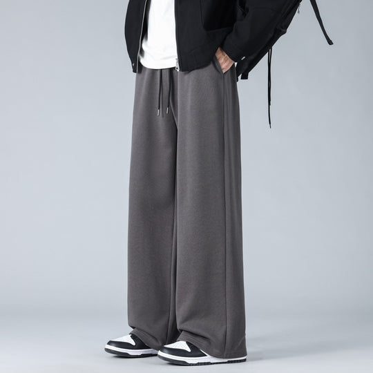 Herren Weite Oversize-Baggy-Loungehose mit Tunnelzugbund und fließender Jersey‑Qualität Shop Nory