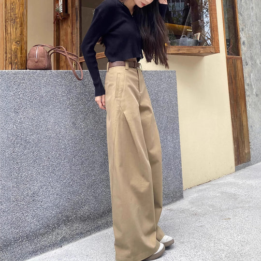 Damen Modische und lässige Hochtausende Hose Shop Nory