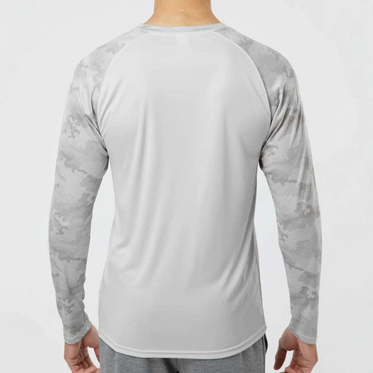 Herren Sportliches Langarm Funktionsshirt