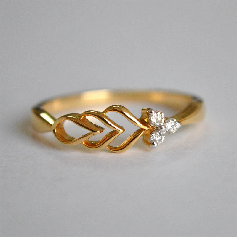 Damen Schmuckring mit floralem Design Shop Nory