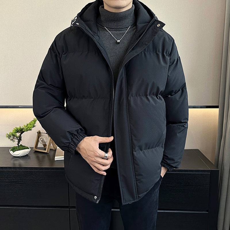 Herren Leichte Steppjacke mit hohem Kragen und praktischen Taschen Shop Nory