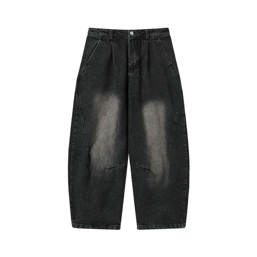 Damen Hochtaillierte Loose‑Fit Utility‑Denim‑Culotte mit abgesteppten Tascheneinsätzen Shop Nory